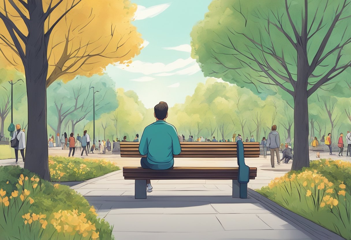 Peaceful scene representing hope and recovery from anxiety disorders